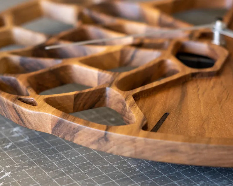 Modern Wooden Wall Clock