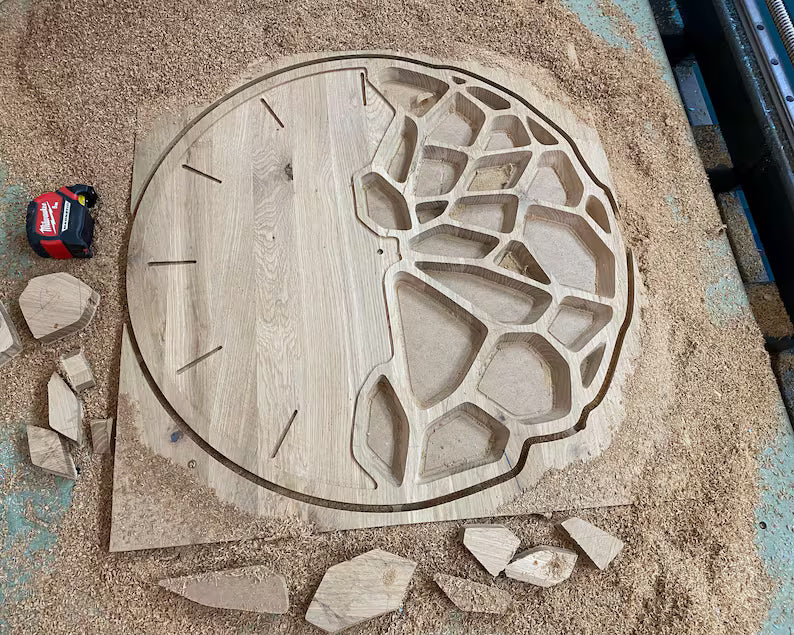 Modern Wooden Wall Clock