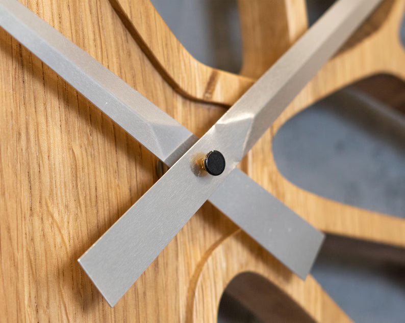 Modern Wooden Wall Clock